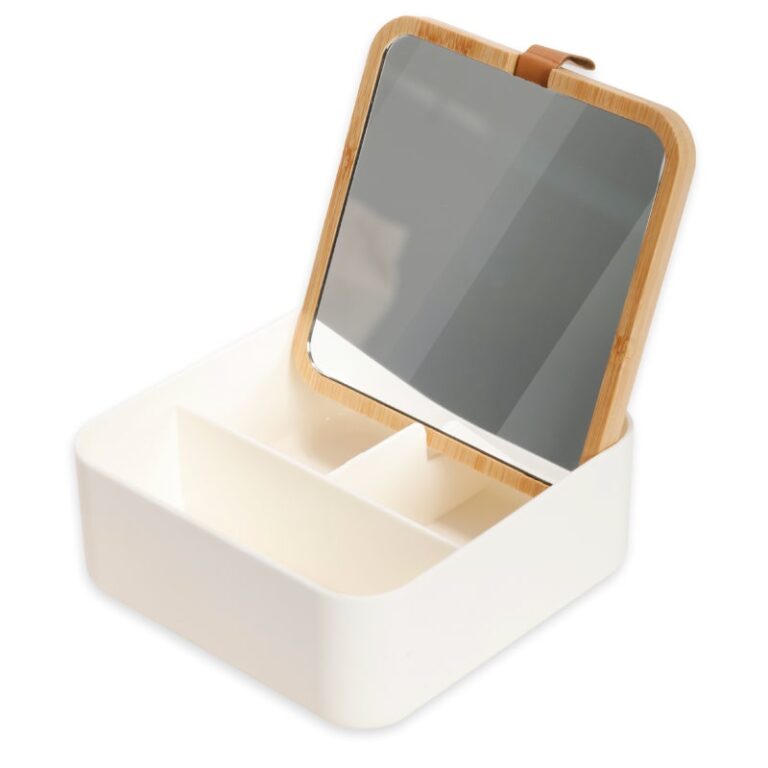 מראה שולחנית בשילוב קופסת תכשיטים מדגם צ'רמס