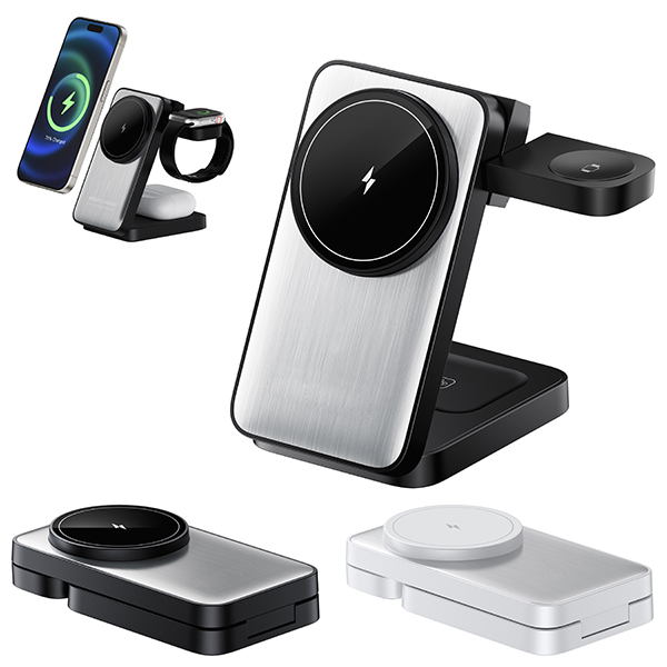 מטען אלחוטי מגנטי מתקפל