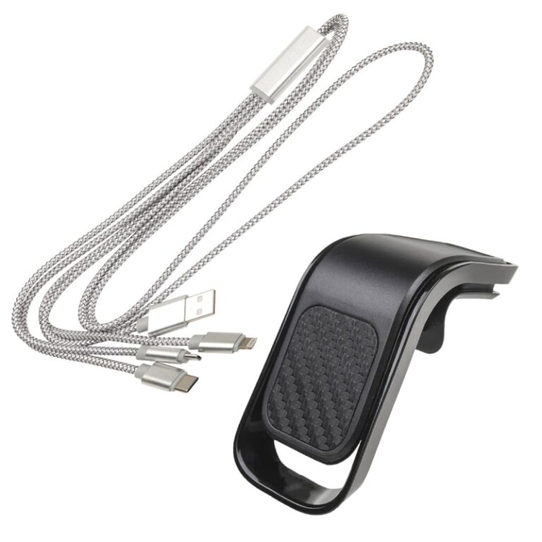 סט לרכב מעמד מגנטי+כבל טעינה