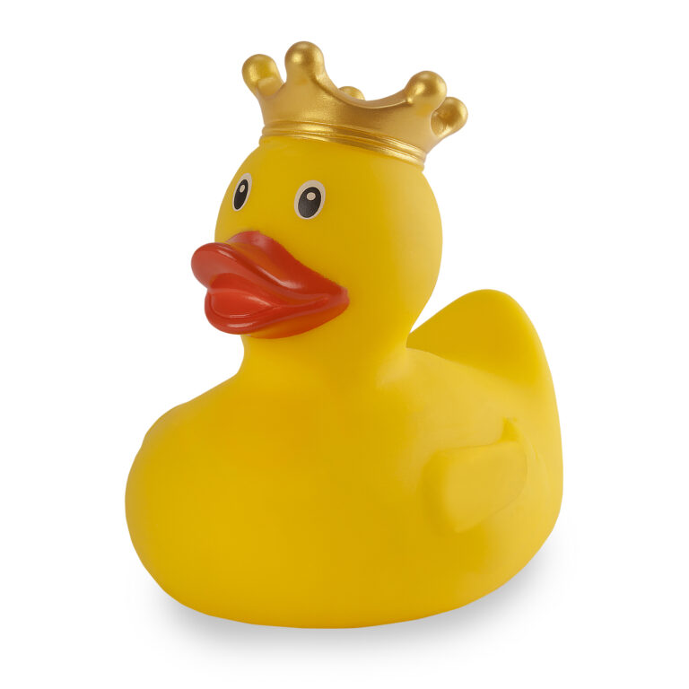 ברווז בדמות מלך