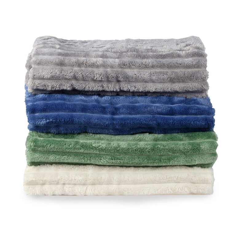 שמיכה מאריג ג'קארד רך