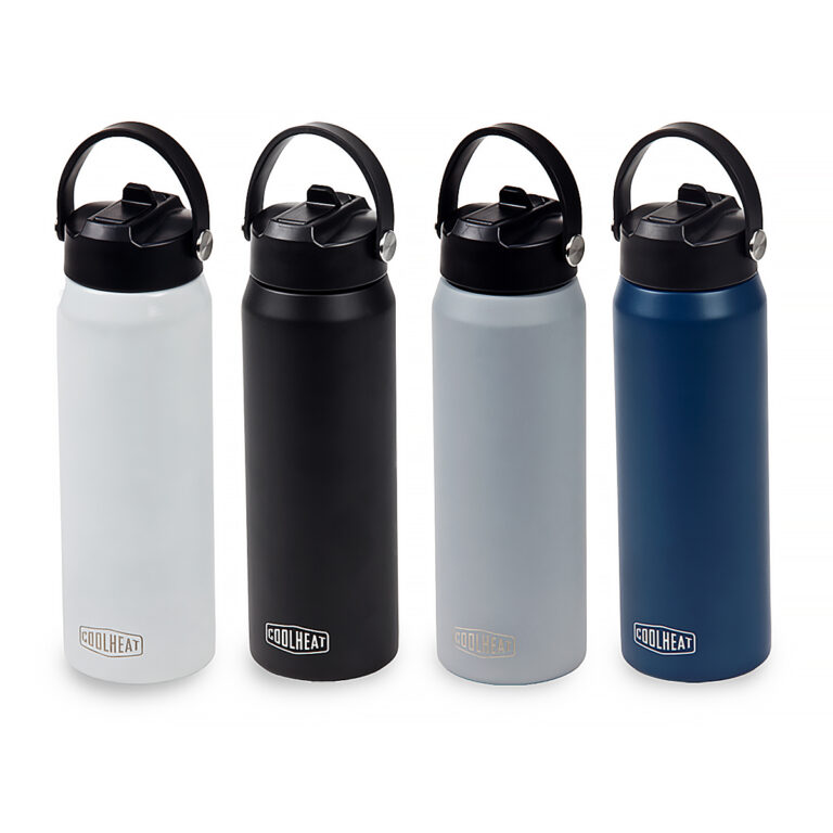 בקבוק תרמי שומר קור וחום 800 מ"לבקבוק שתייה תרמי לשמירה על טמפרטורה קרה/ חמה וואקום עם ציפוי נחושת לבידוד גבוה, כולל פיית ספורט למשקה קר.