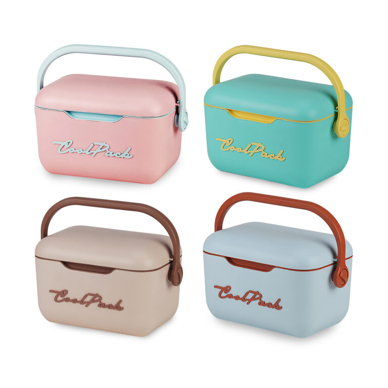 צידנית קשיחה ואיכותית בעיצוב רטרו לנוחות מרבית צידנית בנפח 6.3 ליטר עם ידית נשיאה לסגירה הרמטית ורצועת כתף בצבעים תואמים להחלפה.