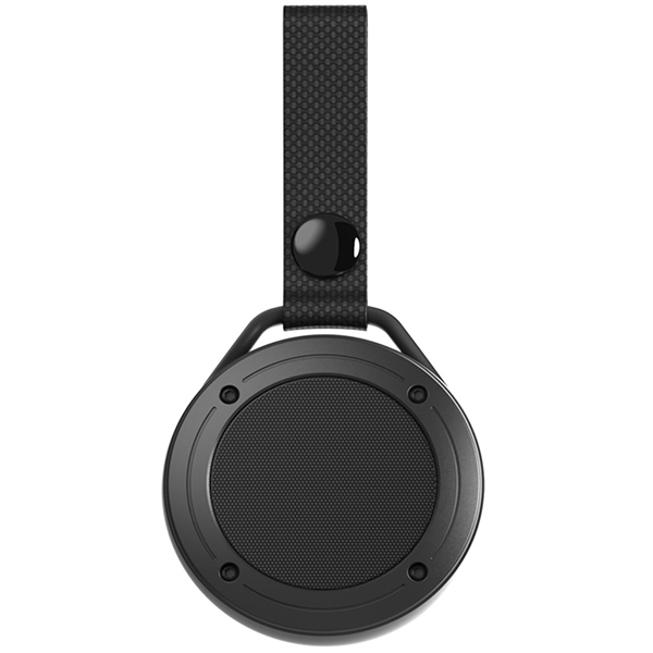 רמקול Bluetooth נייד עם רצועת תלייה ותאורת LED היקפית ליצירת אווירה,