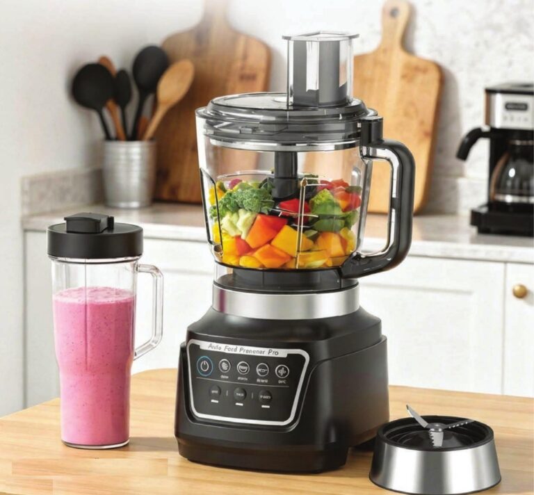מעבד מזון דיגיטלי 2 ב־1, מתאים להכנת משקאות בריאות| שייק פירות| מזון לתינוקות, מגוון פונקציות במכשיר קומפקטי אחד